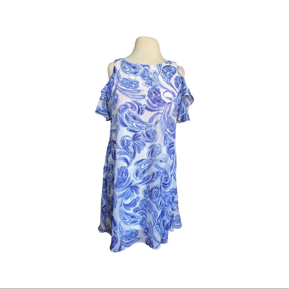 Cold shoulder dress